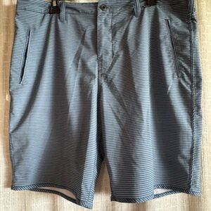 Hurley Black Jacket with Blue Pinstripe Interior